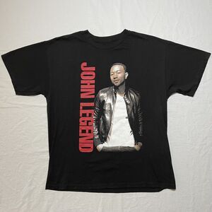 John Legend Shirt Adult Large 2017 World Tour Graphic T-Shirt‎ R&B Hip Hop